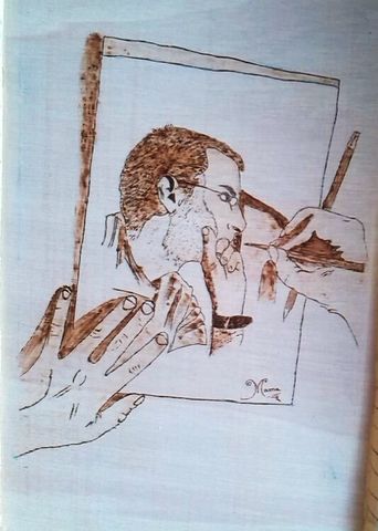 PAQUI RODRIGUEZ. SOPORTE MADERA